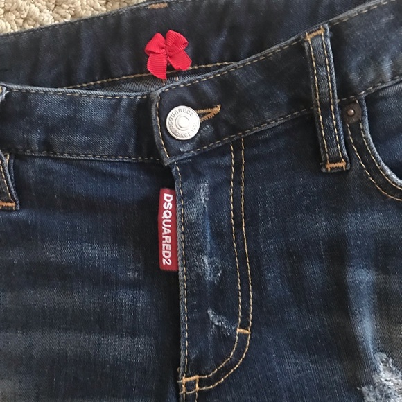 DSQUARED Jeans Dsquared Jeans Twiggy Crop Poshmark